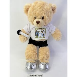 One Direction 1D Retired Build a Bear 19" With Shirt Brown Plush Teddy Bear RARE